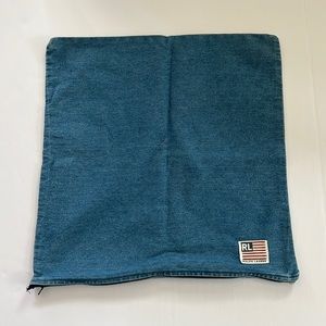 Ralph Lauren Denim Pillow Cover